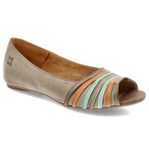 Baleríny Maciejka - 03517-04/00-5 Beżowy