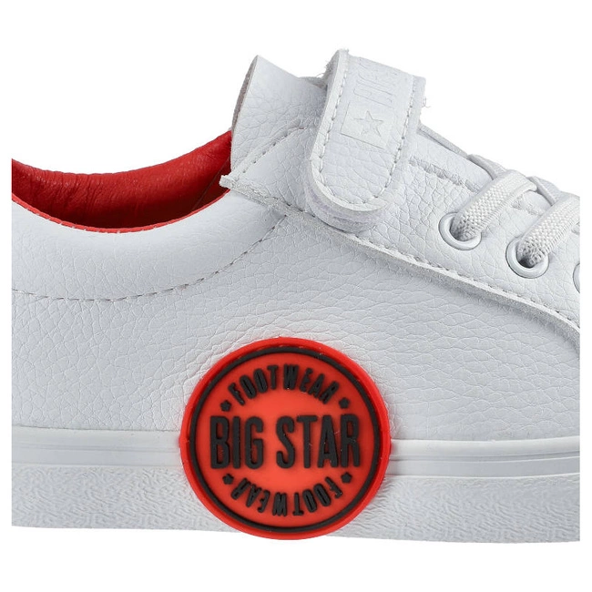Plátenky Big Star - FF374088 Biały/Czerwony