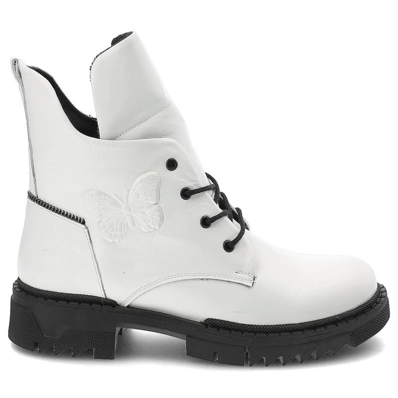 Členkové Topánky Ravini - 1800 White