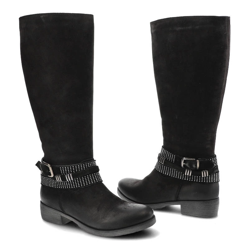 Čižmy Simen - 7846 Czarny Sam