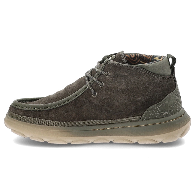 Členkové Topánky JEEP - Kauaiwallabee Mid Suede JM52041A 020 Military