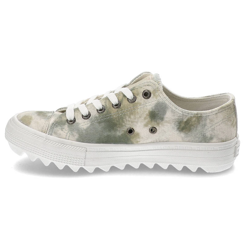 Plátenky Big Star - LL274043 Biały/Oliwka