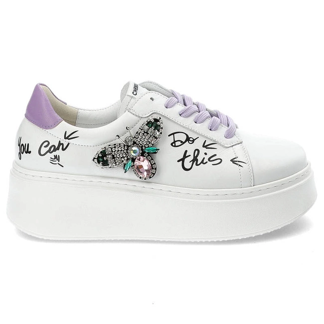 Tenisky Chebello - 3089_-059-434-PSK-S251 Biały