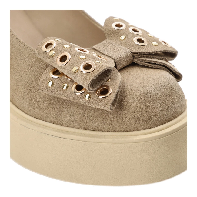 Poltopánky KARINO - 5569/001-P Beż/Welur