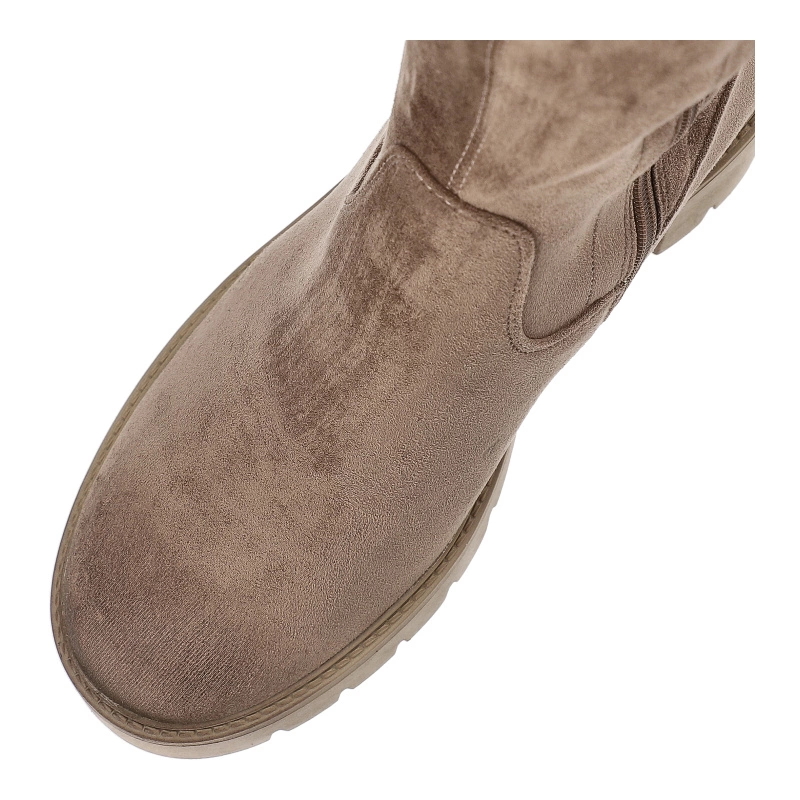 Čižmy Vinceza - 58322 BE SU Beżowy Zamsz