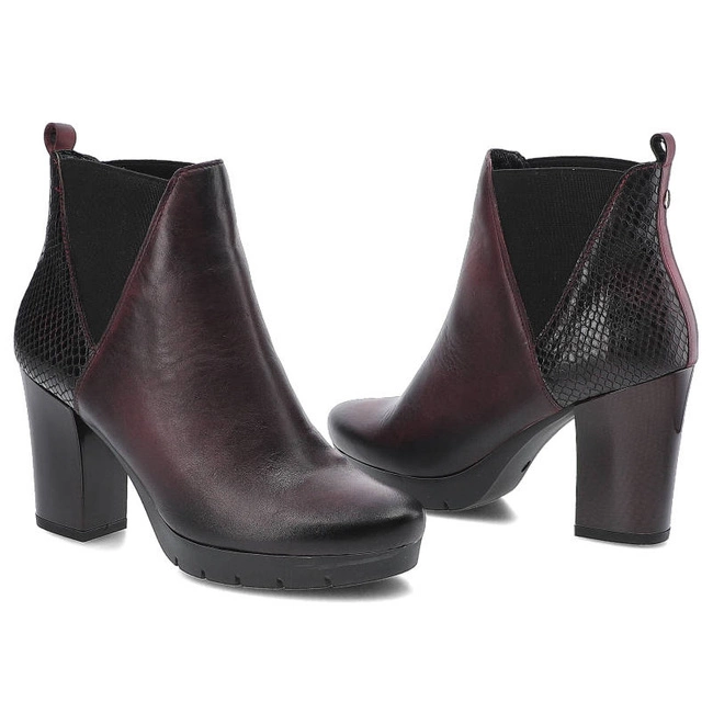 Členkové Topánky Maciejka - 02092-23/00-3 Bordowy