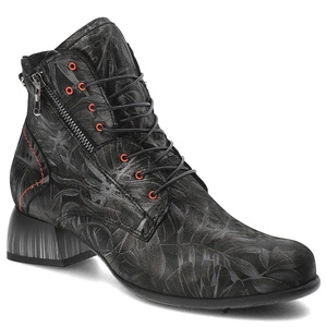 Členkové Topánky Armodo - 7147A Szary/Czarny