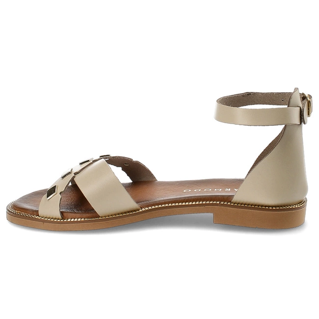 Sandále Armodo - 40378 Bf.Beż+Zł.