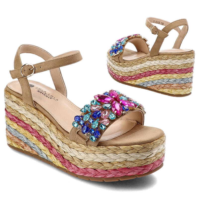 Sandále Sca'viola - S-249 Beige