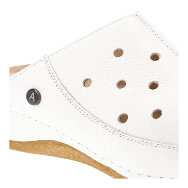 Šľapky ARMODO - 5-1408-018 Biały Verona