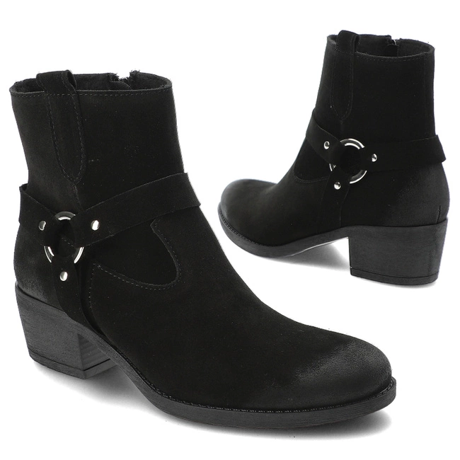 Členkové Topánky Armodo - 60477 W.Czarny