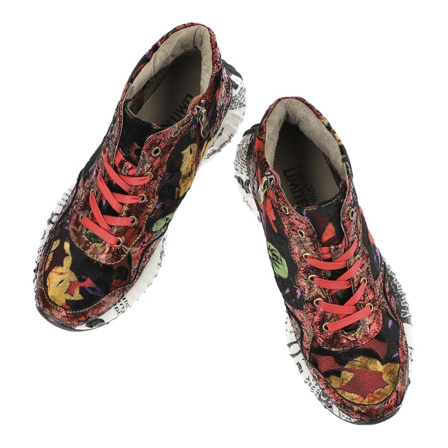 Tenisky Laura Vita - Burton 15 SL1826A-5B Rouge