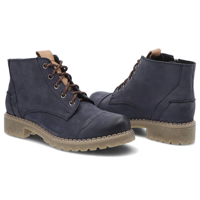 Členkové Topánky Pollonus - 5-1123-002 Granat Samuel/Rudy