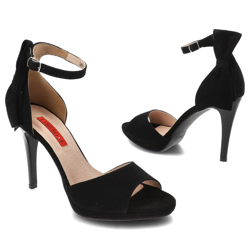 Sandále Libero - 1495 Czarny 135