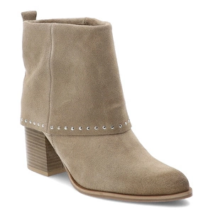 Členkové Topánky KARINO - 5560/001-P Beż/Welur