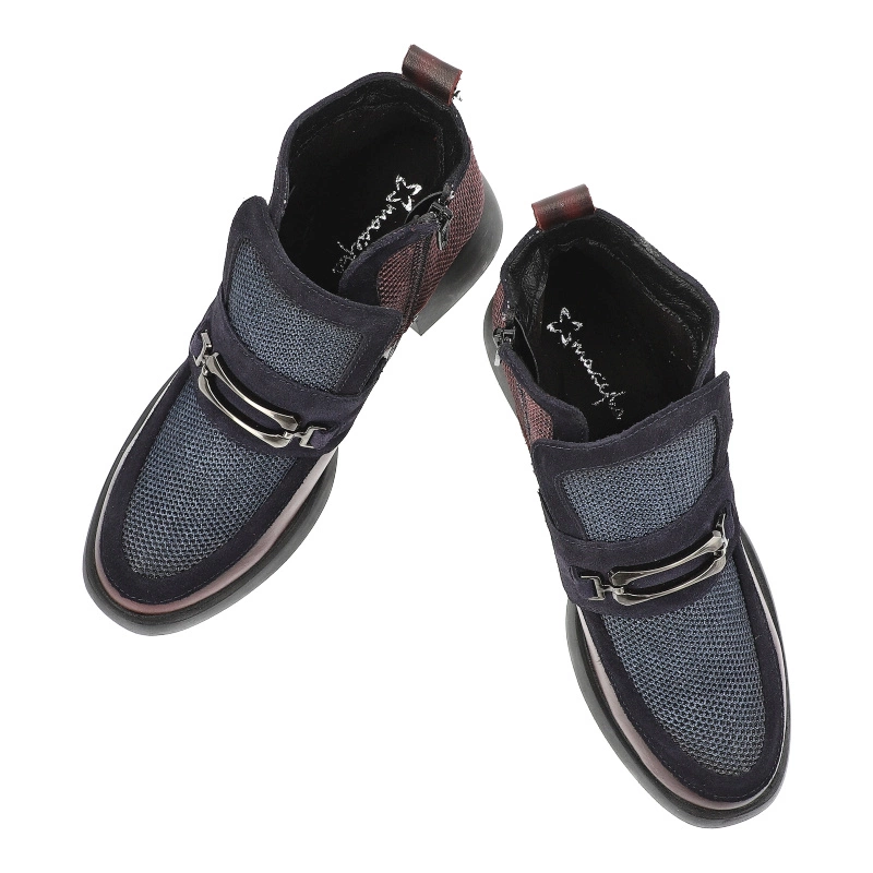 Členkové Topánky Maciejka - 06747-23/00-8 Bordowo-Granatowy