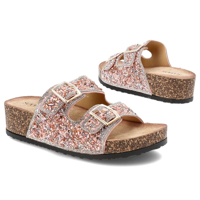 Šľapky SCA'VIOLA - L-46 Pink