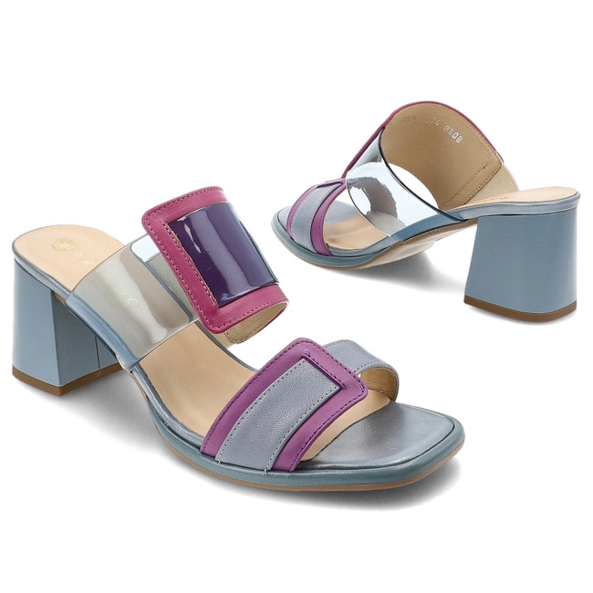 Šľapky Armodo - 2674 Fiolet 420 Mix