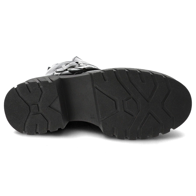 Členkové Topánky Armodo - 60482 Naplak Czarny+Cn.