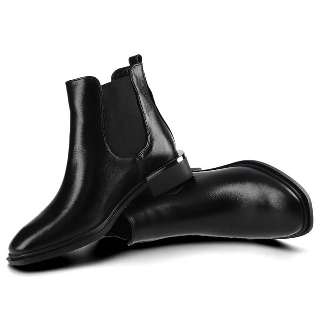 Členkové Topánky Carinii - B5611_-E50-000-000-E15 Czarny