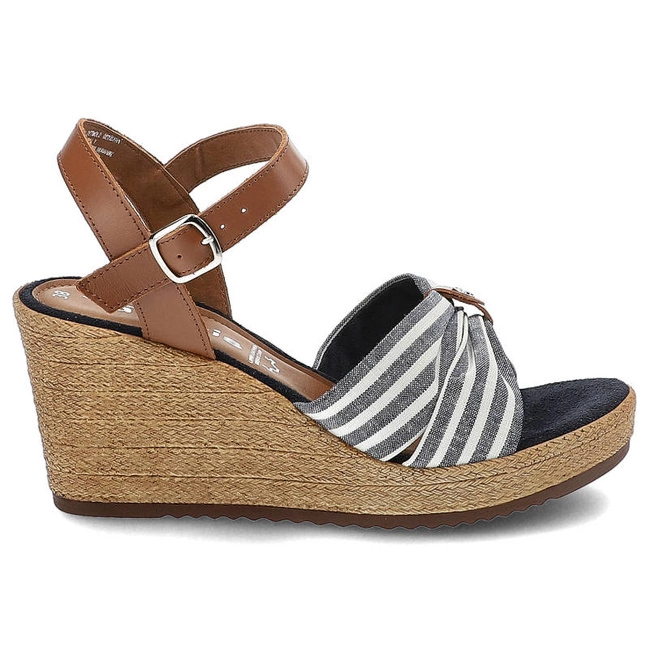 Sandále Tamaris - 1-28346-28 483 Cuoio/Stripes