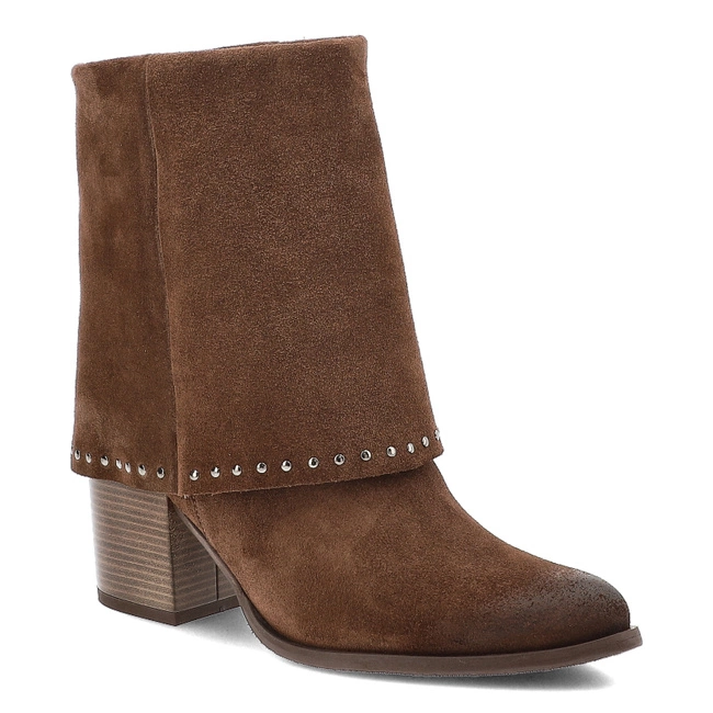 Členkové Topánky Karino - 5309/015-F Rustik/Welur