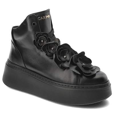 Tenisky Carinii - B9729_-E50-000-000-F69 Czarny