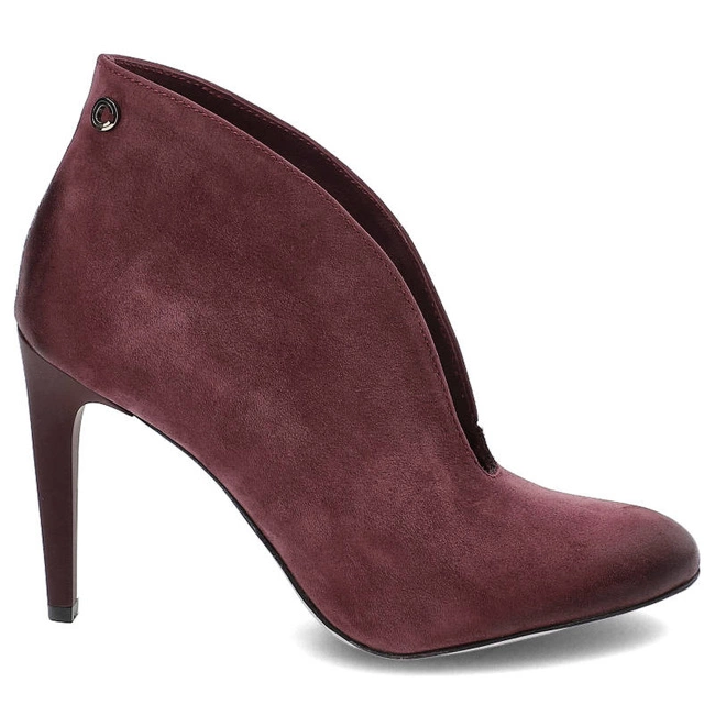 Členkové Topánky Carinii - B3255 Bordowy