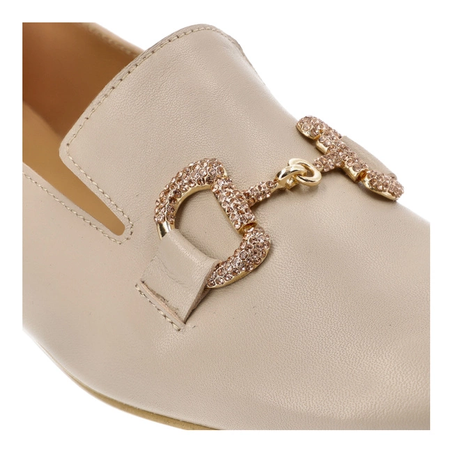 Poltopánky Karino - 4959/001-P Beż/Lico