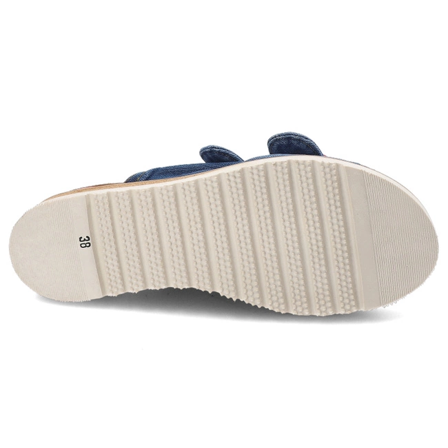 Šľapky Artiker - 54C0202 Niebiesko-Czerwony