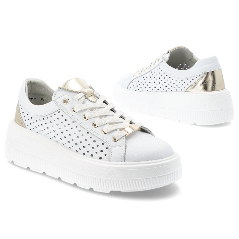 Tenisky FILIPPO - DP6866/25 WH Biały