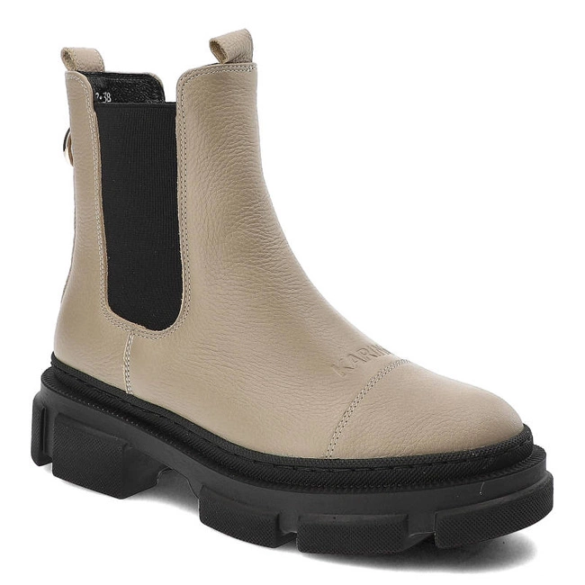 Členkové Topánky Karino - 3897/016-F Beż/Lico