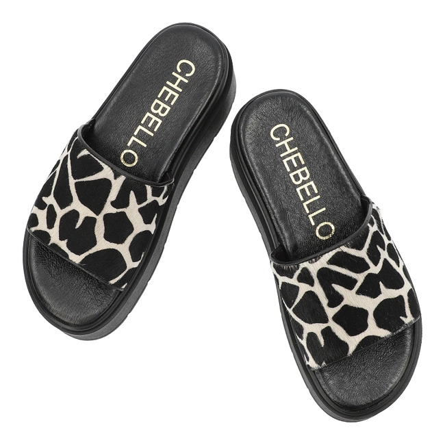 Šľapky CHEBELLO - 4712_-516-002-PSK-S370 Giraffa