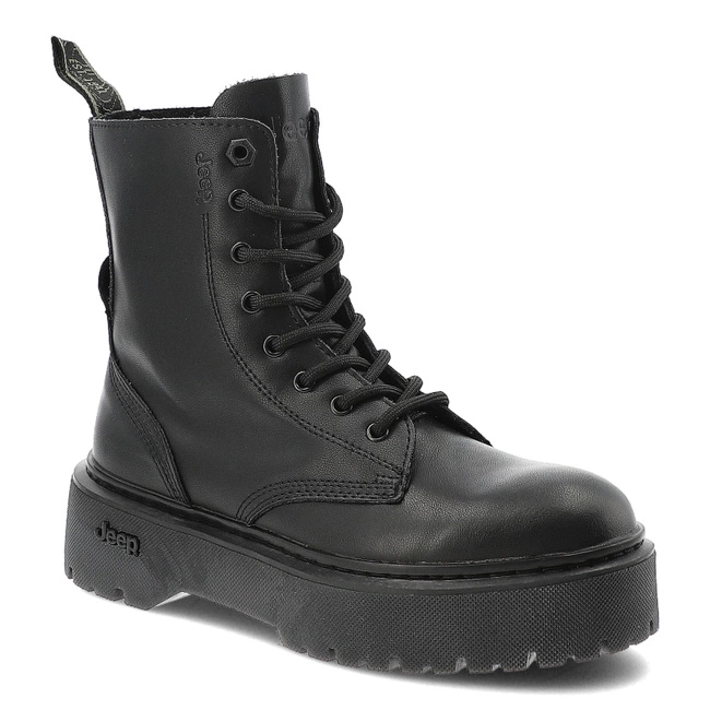 Turistické Topánky JEEP - Commander JL52670A 062 Black