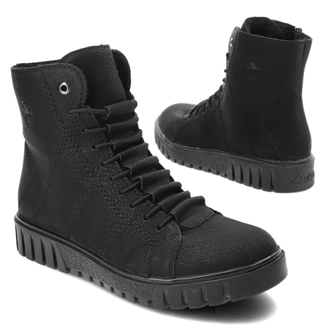 Členkové Topánky Rieker - Y3420-00 Black