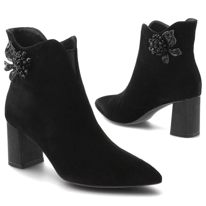 Členkové Topánky S.BARSKI - CR52-686 Black