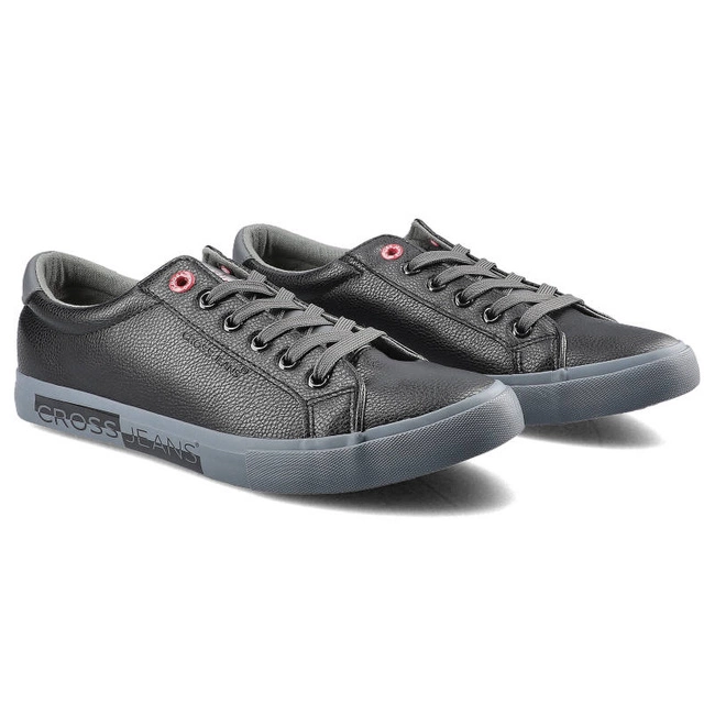 Plátenky Cross Jeans - HH1R4012C Czarny