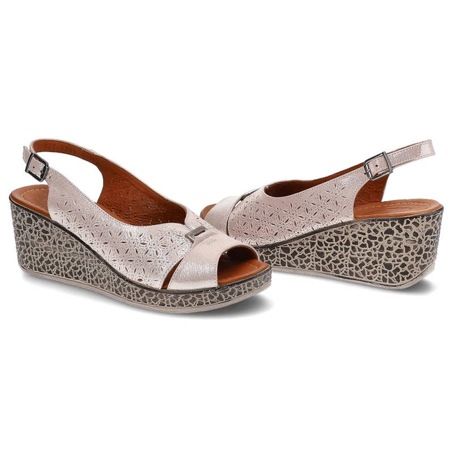 Sandále Lanqier - 44C1065 Pink