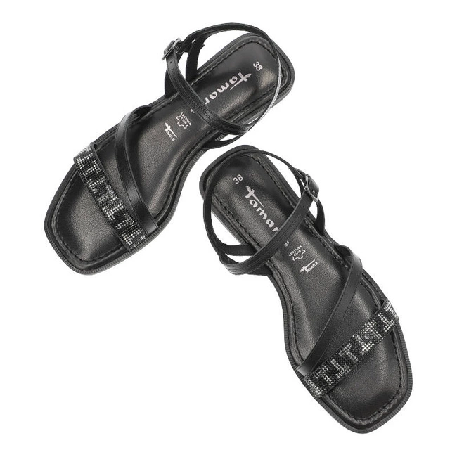 Sandále Tamaris - 1-28117-20 099 Black/Silver