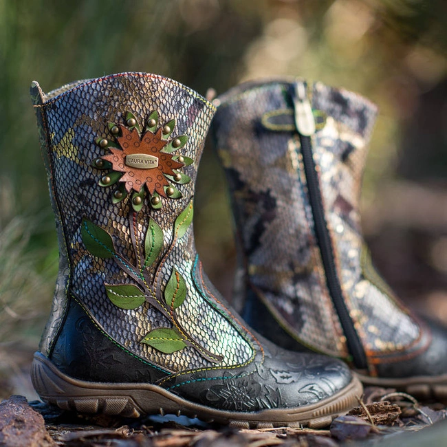 Čižmy Laura Vita - Ivcriao 12 SO3092-T-12 Noir