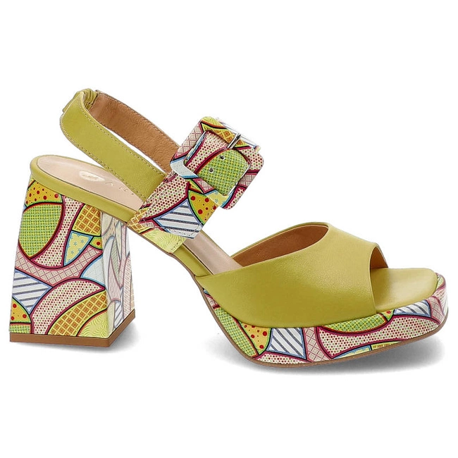 Sandále Armodo - 9986 Limonka 2753/2778