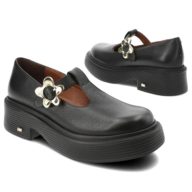 Poltopánky Karino - 5296-126-P Czarny/Lico