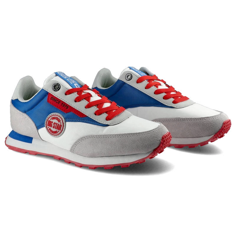 Tenisky Big Star - HH274526 Biały/Niebieski