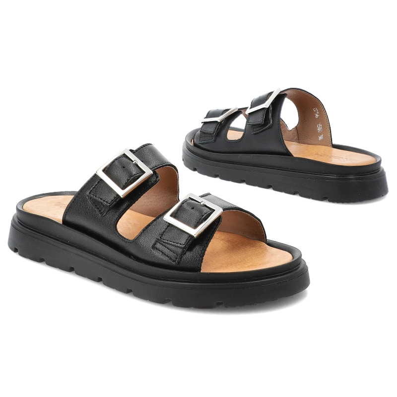 Šľapky WASAK - 0756 Czarny