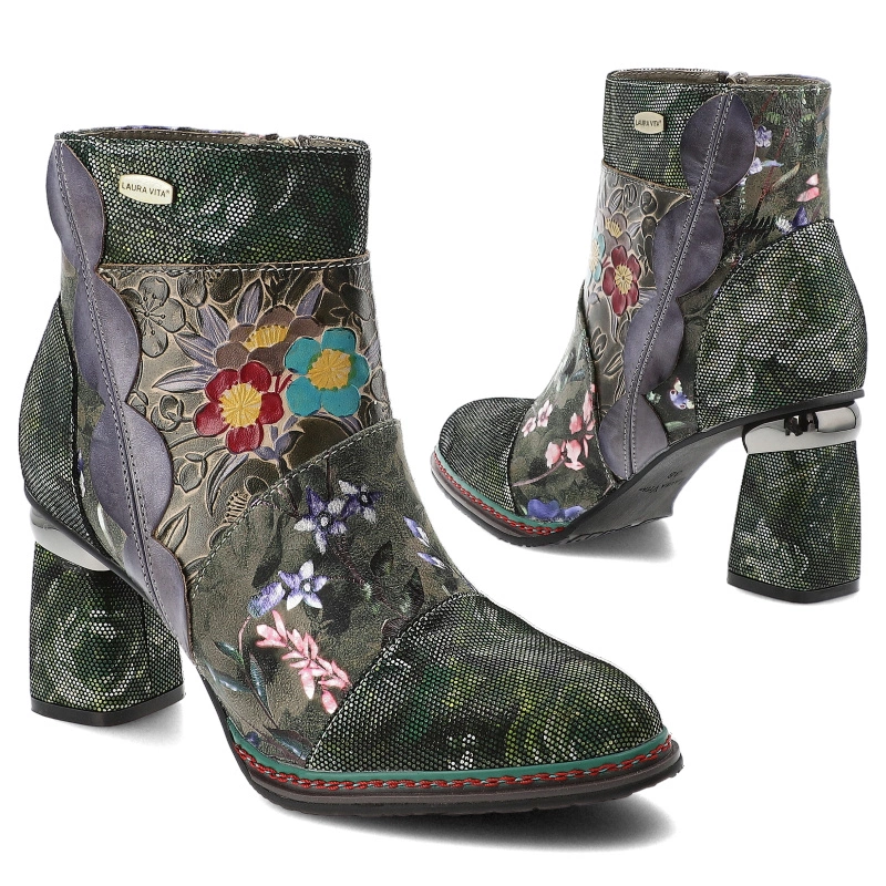 Členkové Topánky LAURA VITA - Kinoao 20 AC331-10 Kaki