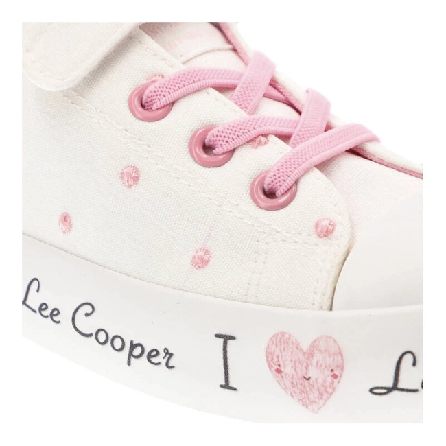 Plátenky Lee Cooper - LCW-24-02-2159K White