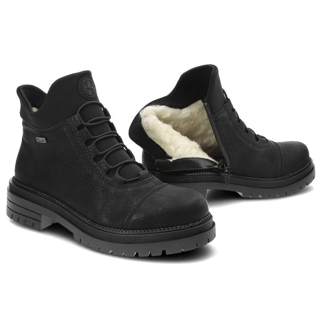 Členkové Topánky Rieker - Y3163-00 Black
