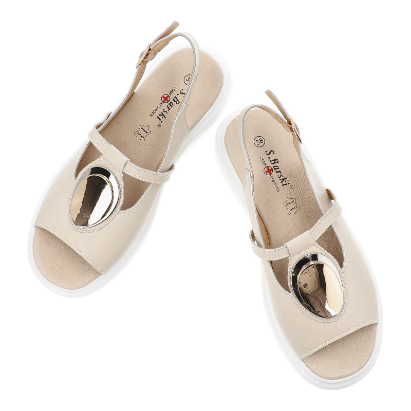 Sandále S.BARSKI - GR51-603 Beige