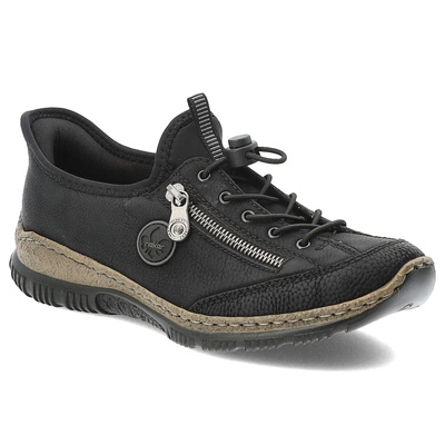 Poltopánky RIEKER - N3267-01 Black
