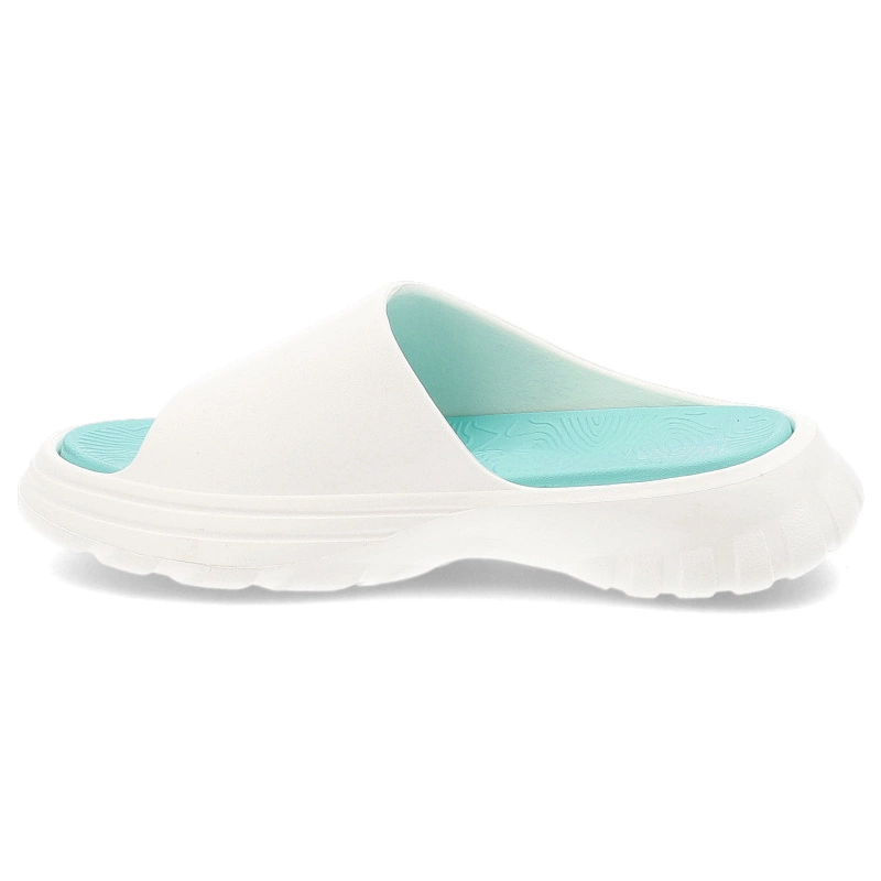 Šľapky BIG STAR - RR274A586 Biały/Turkus